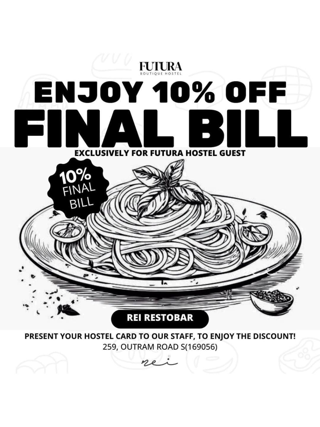 Futura Boutique Hostel Сингапур Екстериор снимка